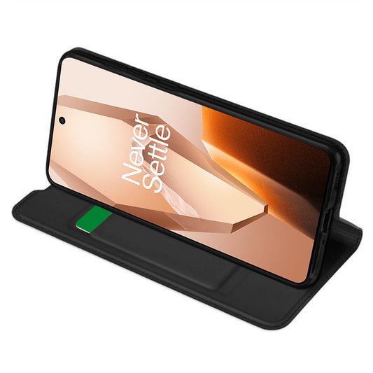 Deksel for OnePlus 13R, Techsuit, Magskin Book, Svart