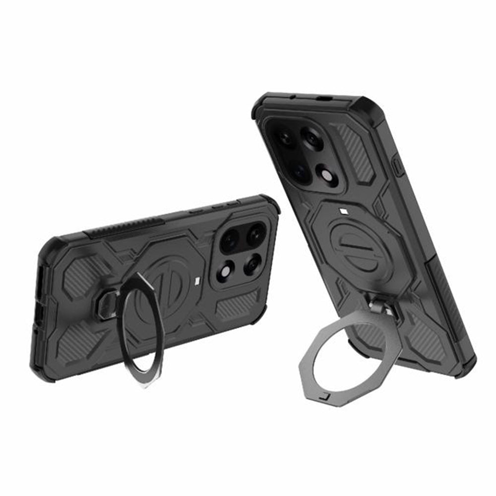 Deksel for OnePlus 15, Techsuit, Carbon Shield Pro, Svart