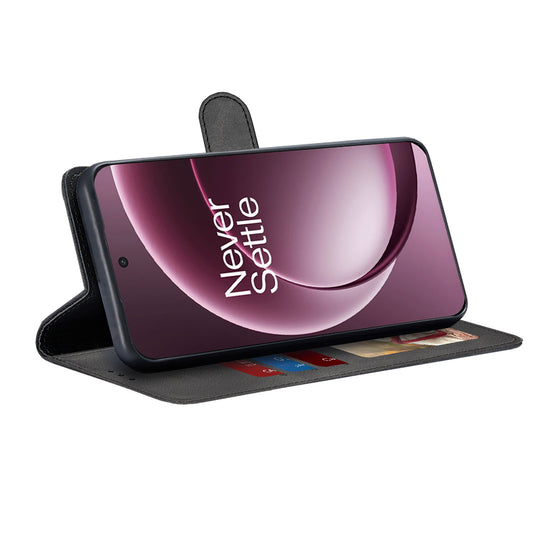 Deksel for OnePlus 15, Techsuit, Diary Book, Svart