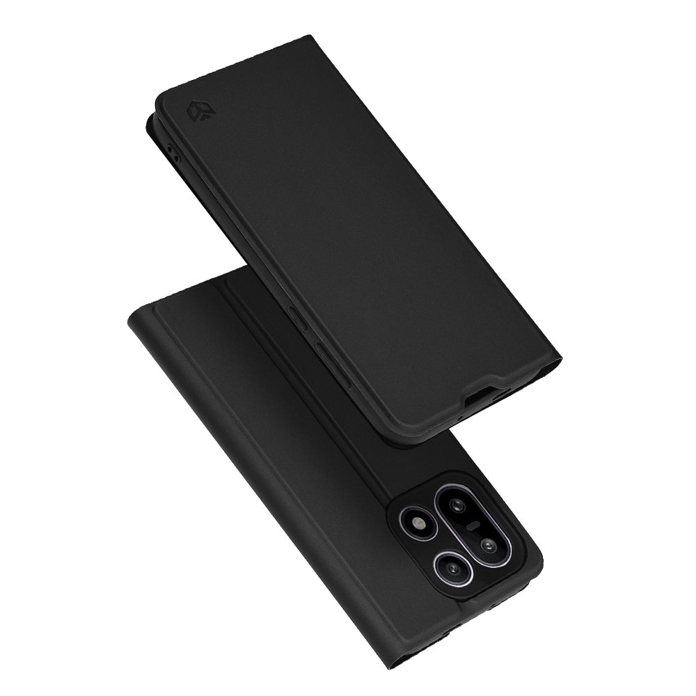 Deksel for OnePlus 15, Techsuit, Magskin Book, Svart