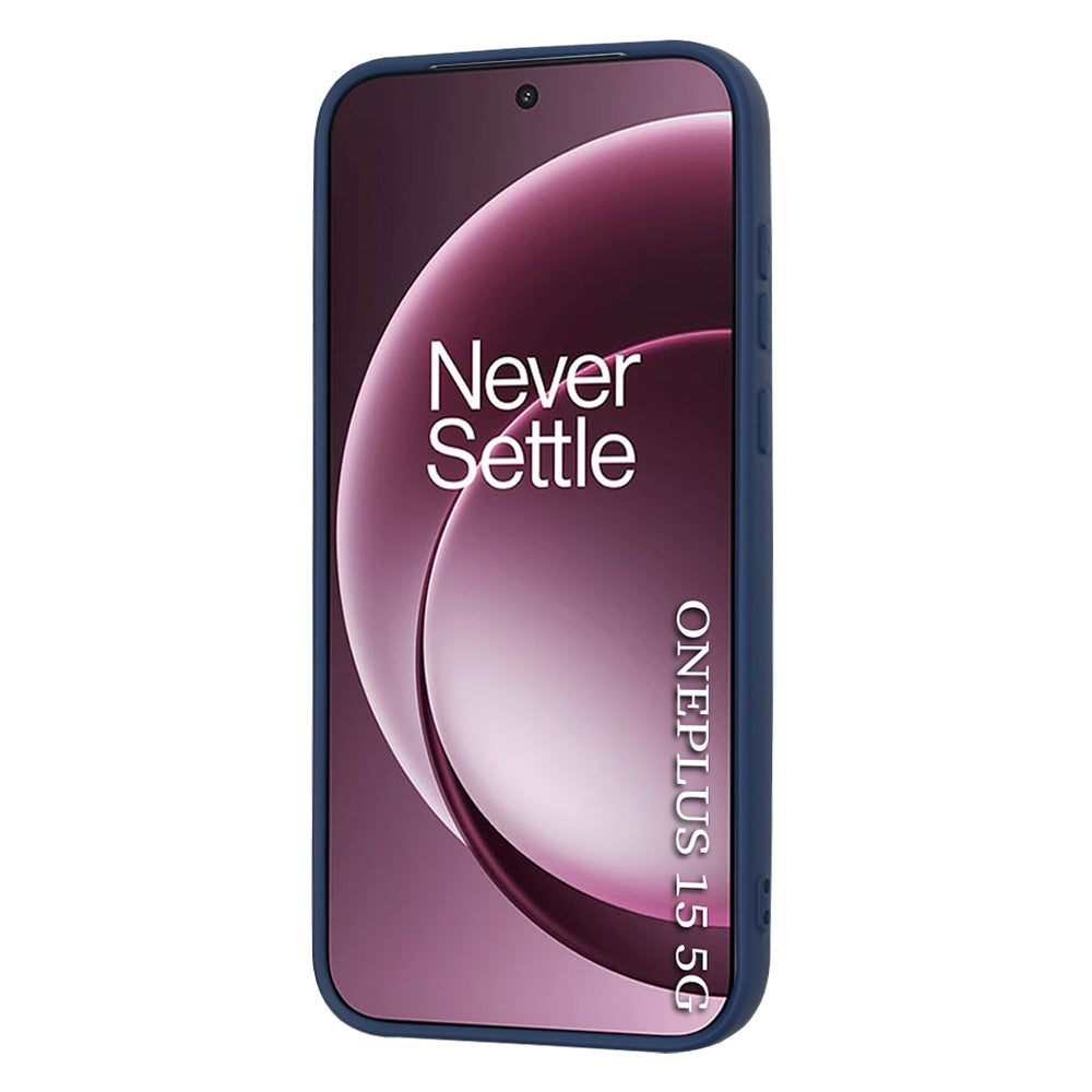 Deksel for OnePlus 15, Techsuit, SoftFlex, Marineblå