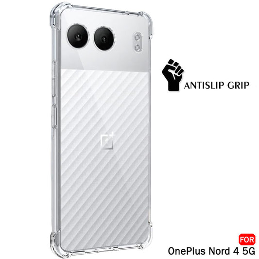 Deksel for OnePlus Nord 4, Techsuit, Støtsikker Klar, Transparent