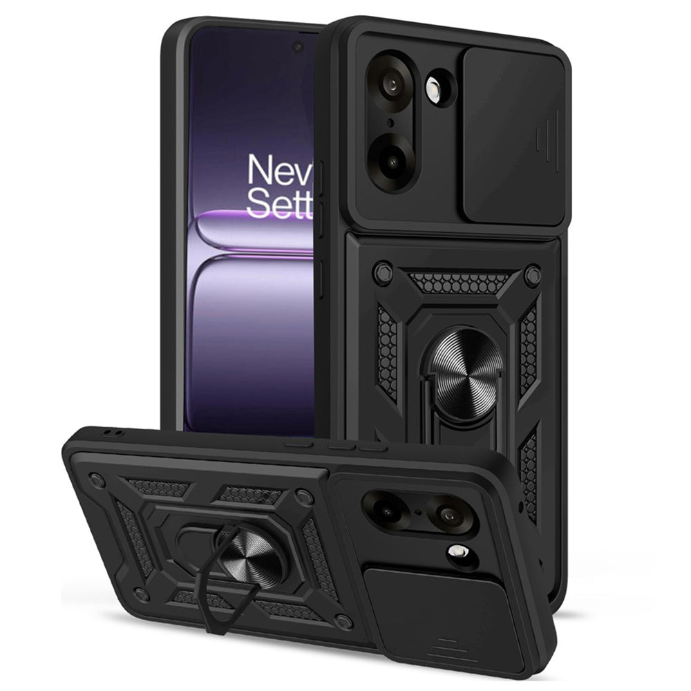 Deksel til OnePlus Nord CE5, Techsuit, CamShield, Svart