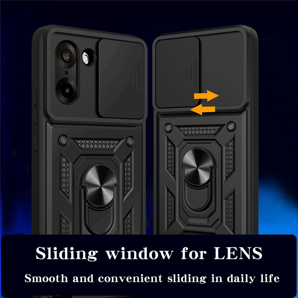 Deksel til OnePlus Nord CE5, Techsuit, CamShield, Svart