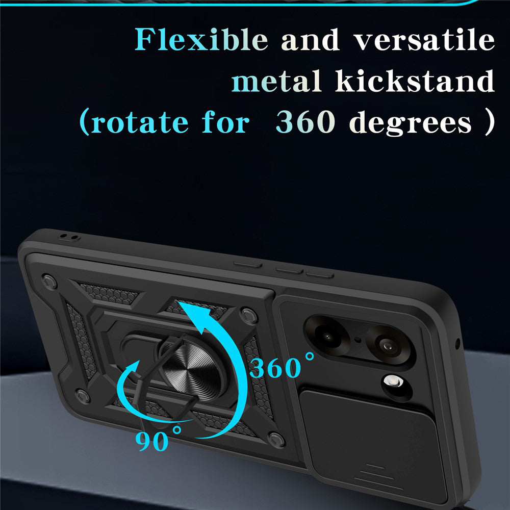 Deksel til OnePlus Nord CE5, Techsuit, CamShield, Svart