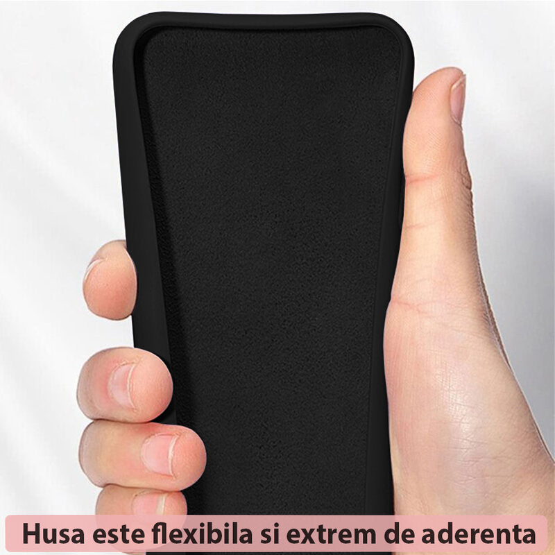 Deksel for Oppo A17, Techsuit, Soft Edge, Svart
