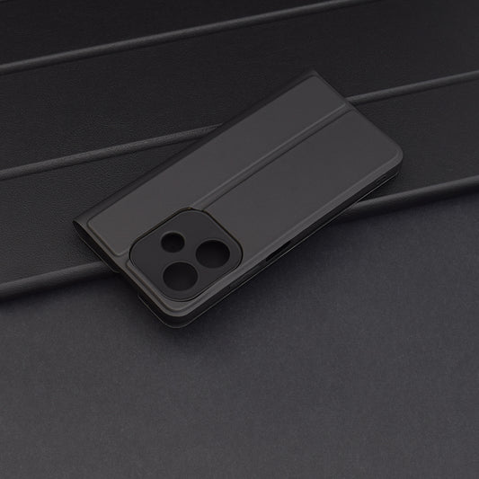 Deksel til Oppo A3 4G / A3, Techsuit, Magskin Book, Svart