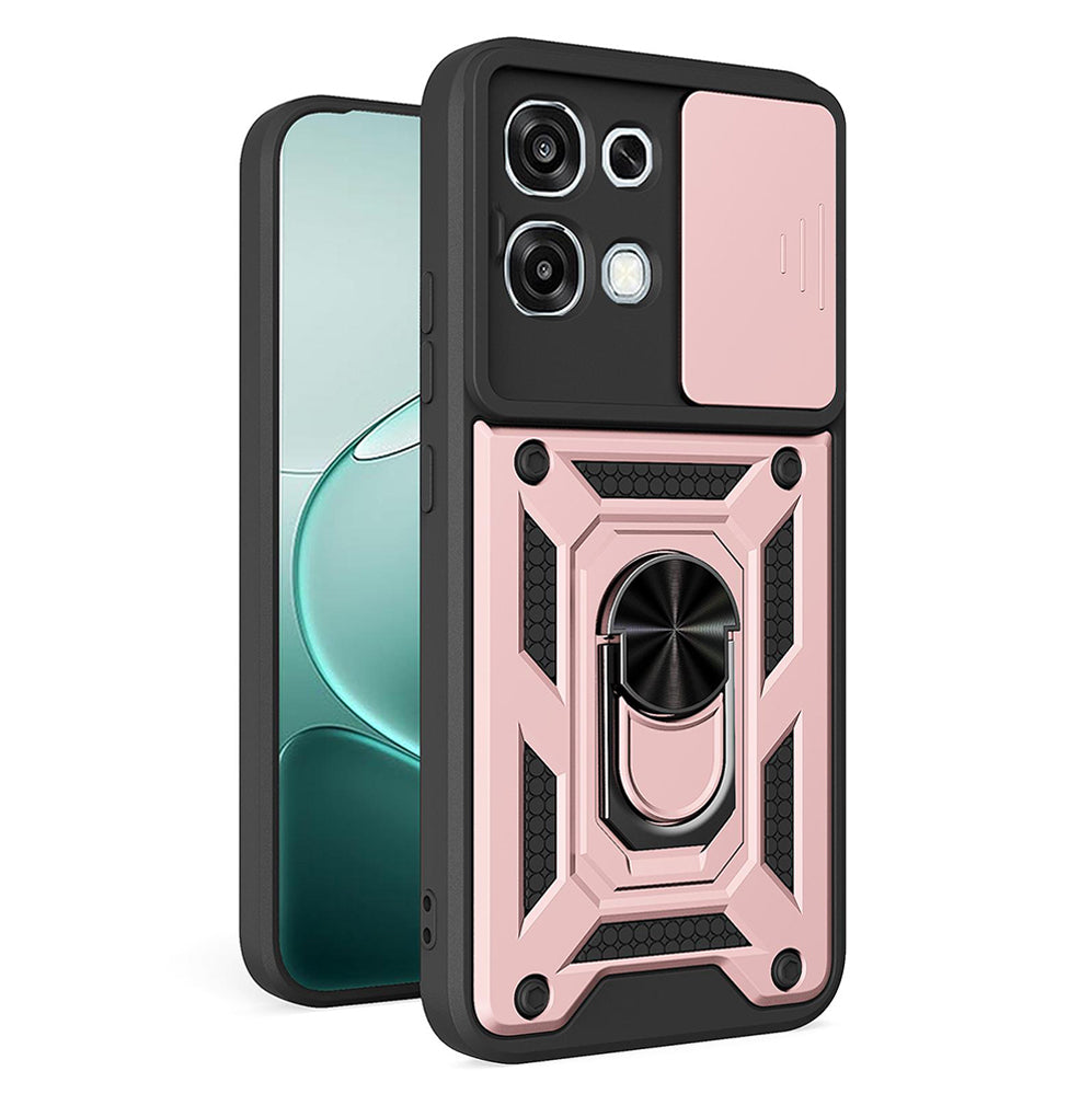 Deksel til Oppo A6 Pro 5G / A6 Pro 4G, Techsuit, CamShield, Rosa Gull