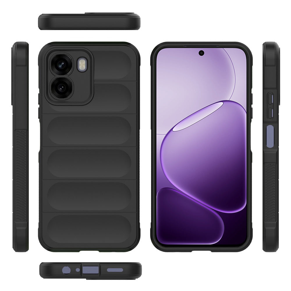 Deksel for Oppo A6x 4G / A6x, Techsuit, Magic Shield, Svart