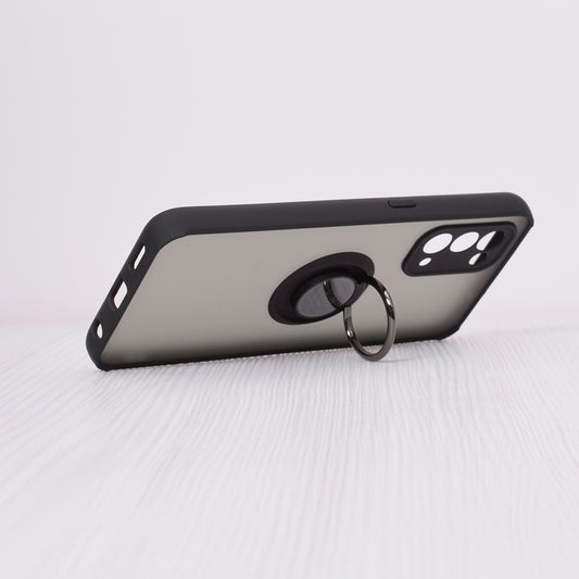 Deksel for Oppo Find X3 Lite / Reno5 5G, Techsuit, Glinth, Svart