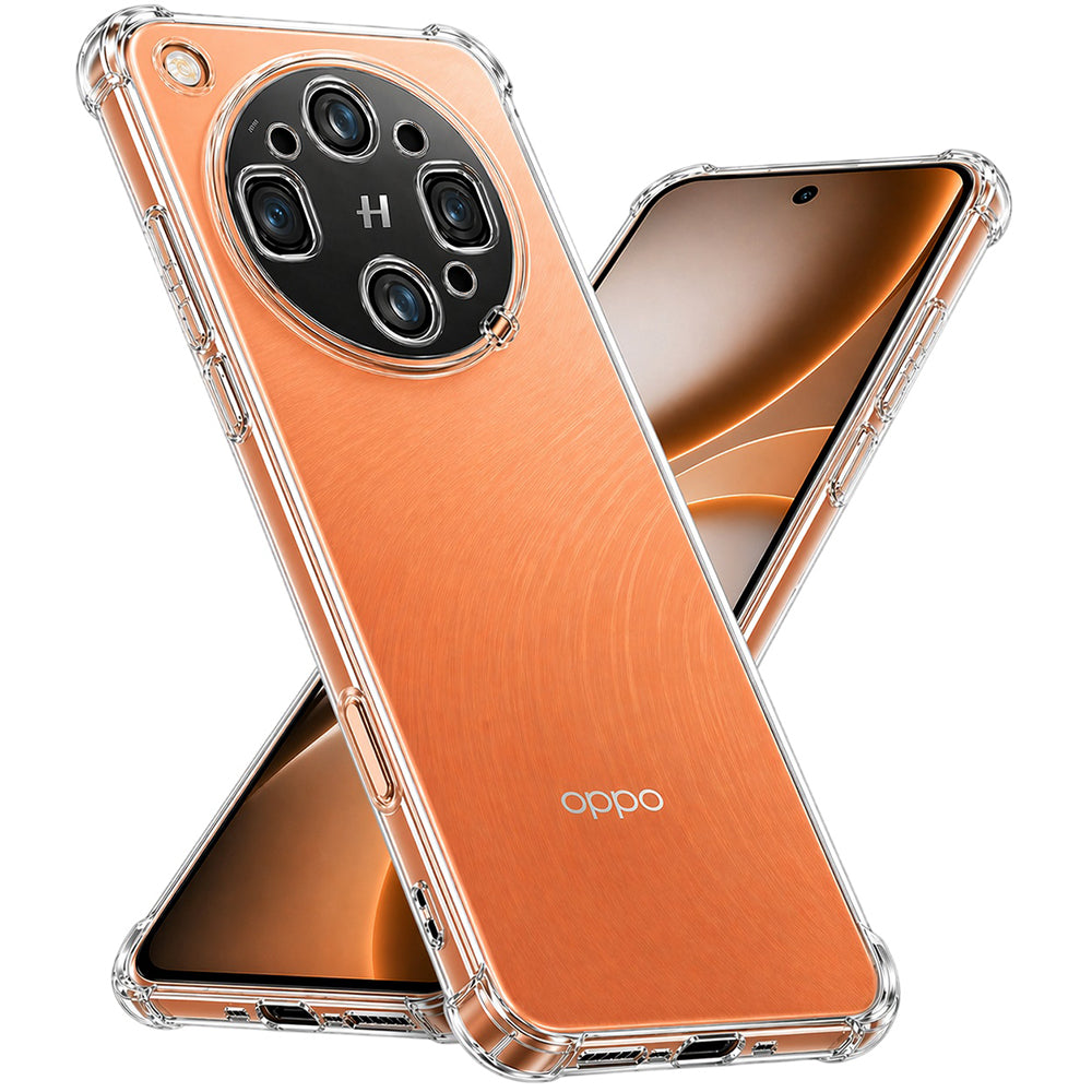Deksel for Oppo Find X9 Ultra, Techsuit, Shockproof Clear, Gjennomsiktig