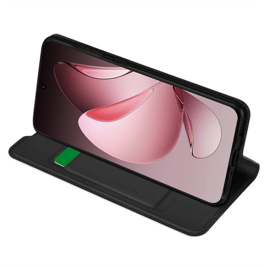 Deksel til Oppo Reno13 FS 5G / Reno13 F 4G / Reno13 F, Techsuit, Magskin Book, Svart
