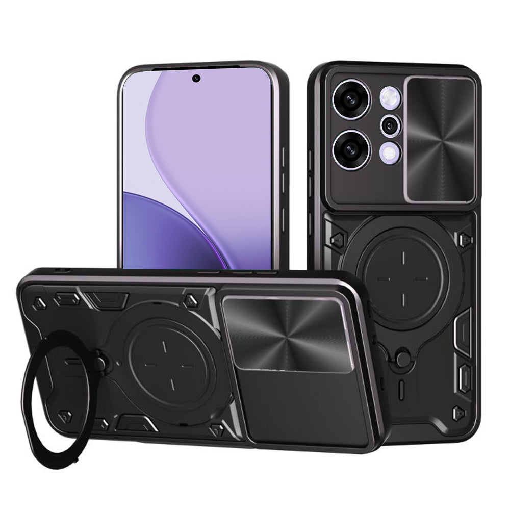 Deksel til Oppo Reno14 Pro, Techsuit, CamGuard Pro, Svart