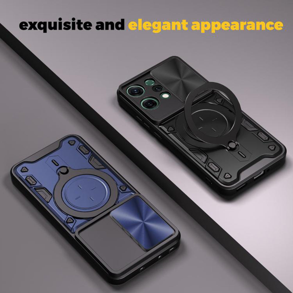 Deksel til Oppo Reno14 Pro, Techsuit, CamGuard Pro, Svart