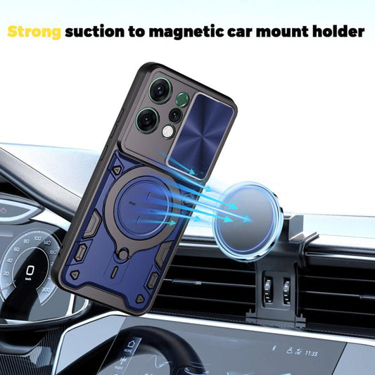 Deksel for Oppo Reno14, Techsuit, CamGuard Pro, Svart