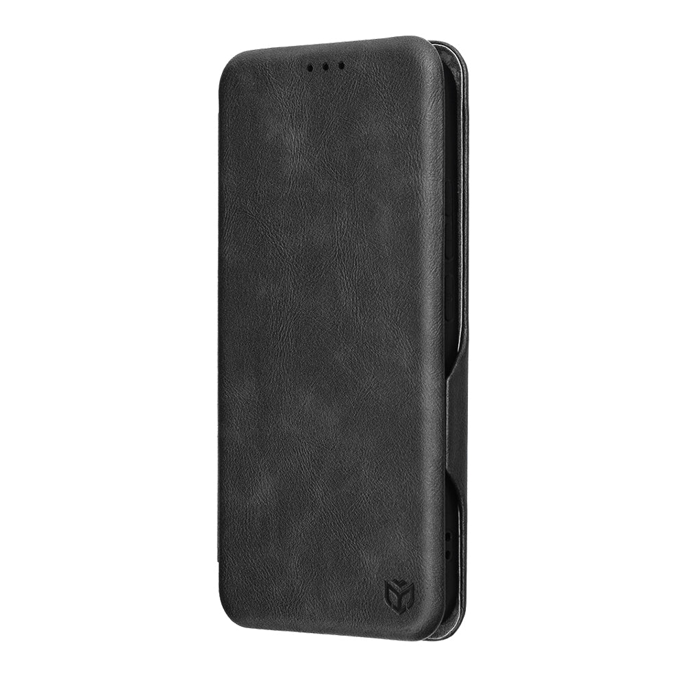 Deksel for Oppo Reno14, Techsuit, Safe Wallet Plus, Svart