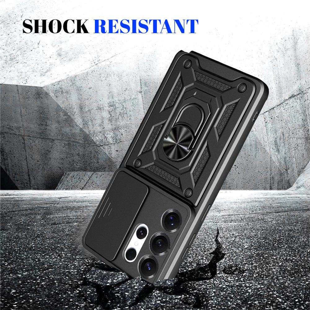 Deksel for Oppo Reno15 FS / Reno15 F, Techsuit, CamShield, Svart