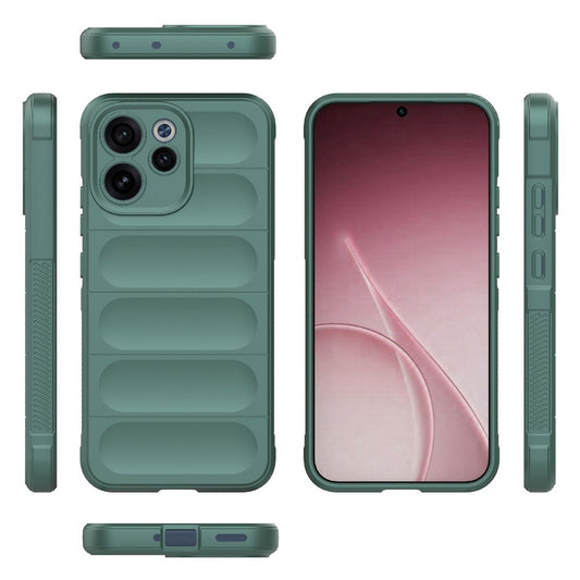 Deksel for Oppo Reno15 FS / Reno15 F, Techsuit, Magic Shield, Grønn