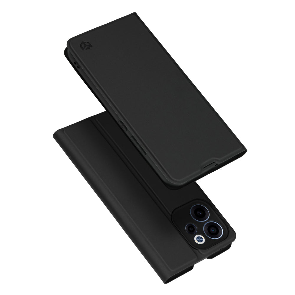 Deksel for Oppo Reno15 FS / Reno15 F, Techsuit, Magskin Book, Svart