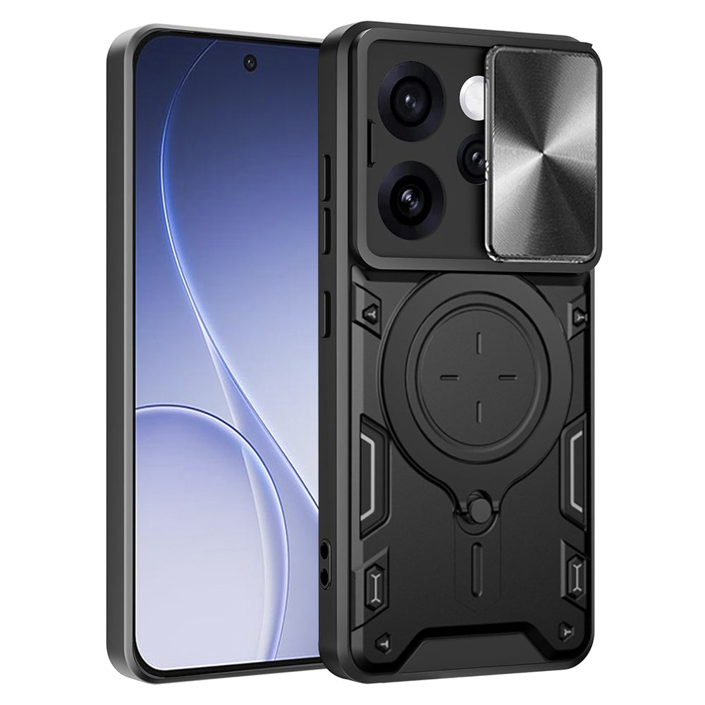 Deksel for Oppo Reno15 Pro, Techsuit, CamGuard Pro, Svart
