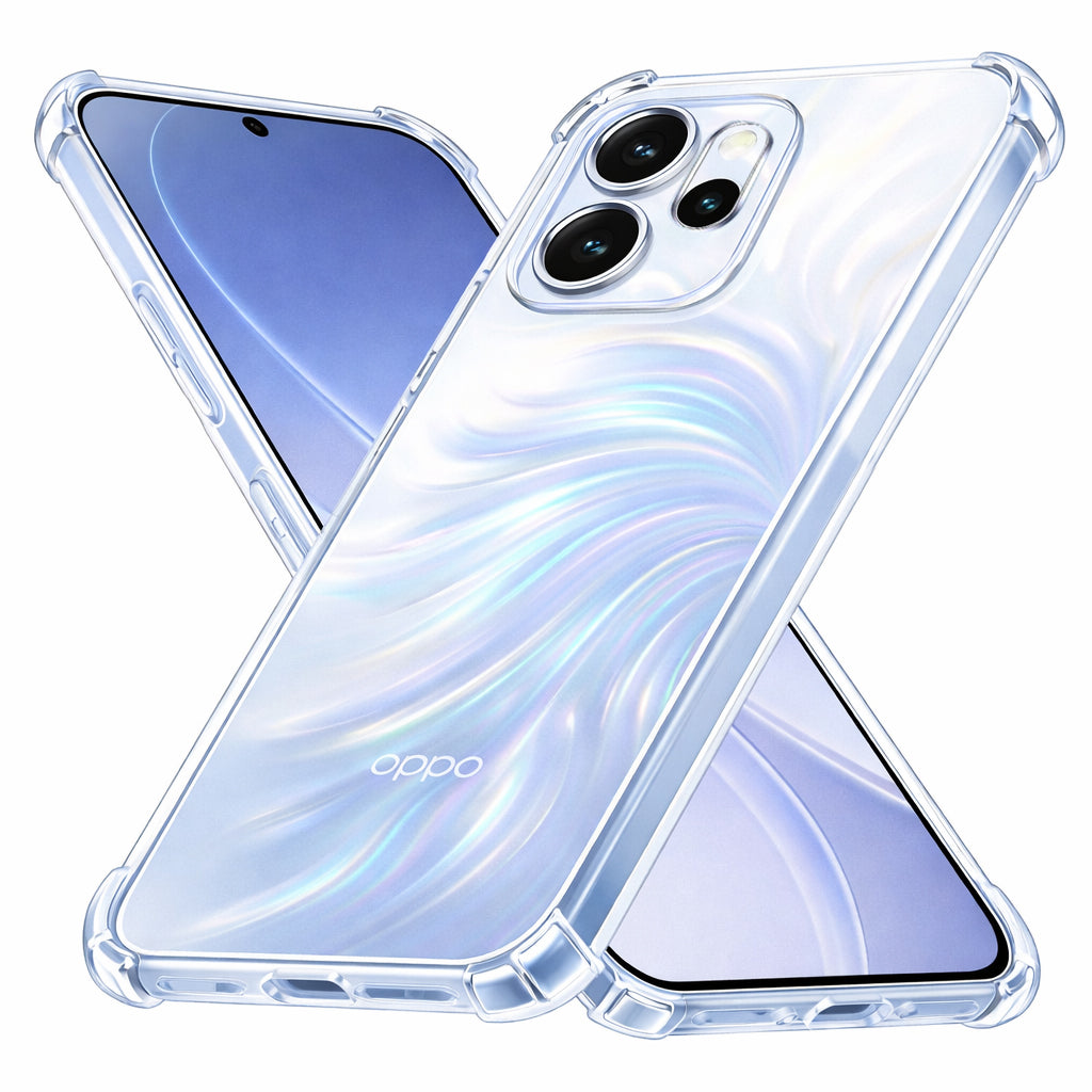 Deksel for Oppo Reno15 Pro, Techsuit, Shockproof Clear, Gjennomsiktig