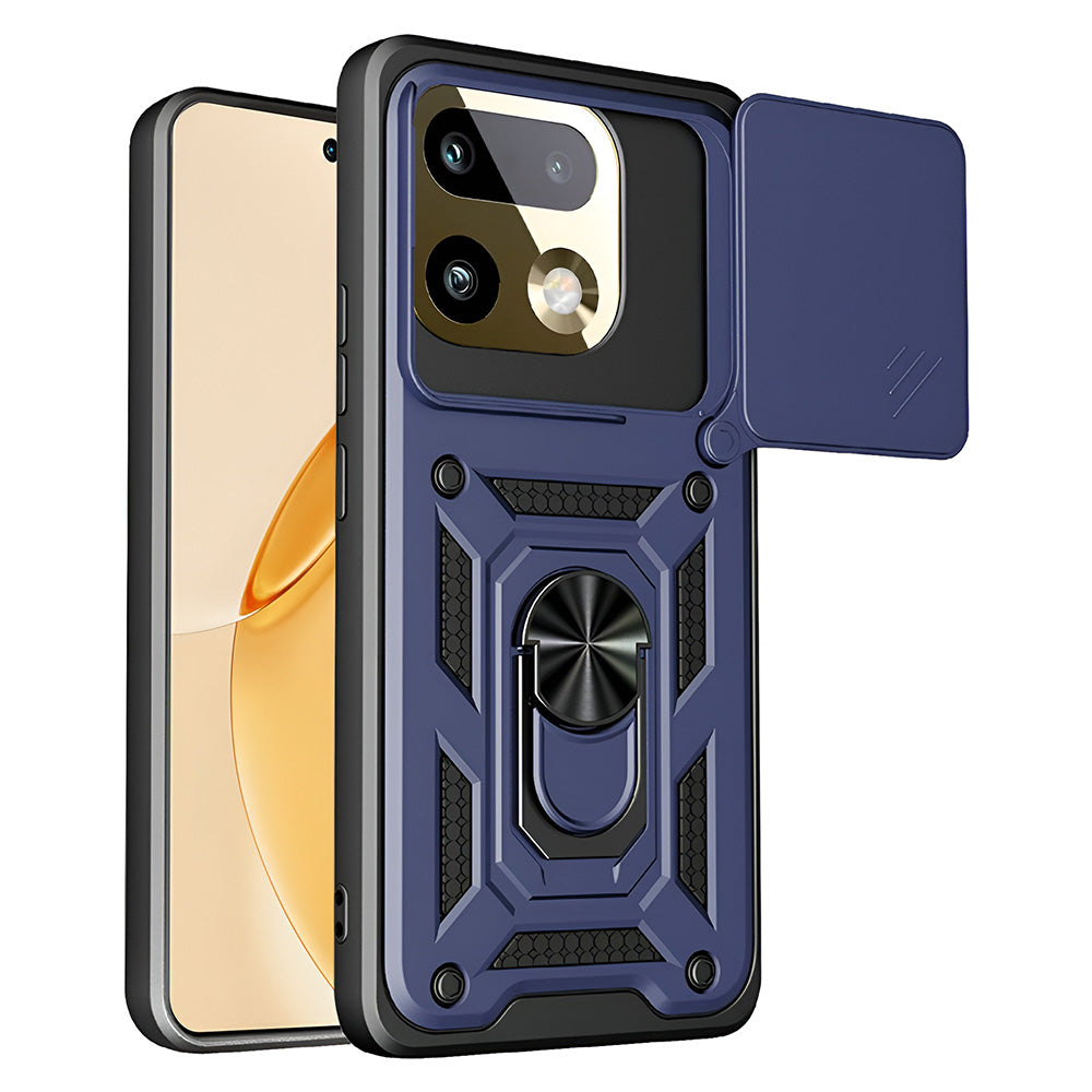 Deksel for Realme 16 Pro+, Techsuit, CamShield, Blå