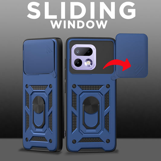 Deksel for Realme 16 Pro, Techsuit, CamShield, Blå