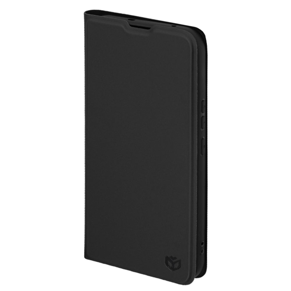 Deksel for Realme 16 Pro, Techsuit, Magskin Book, Svart