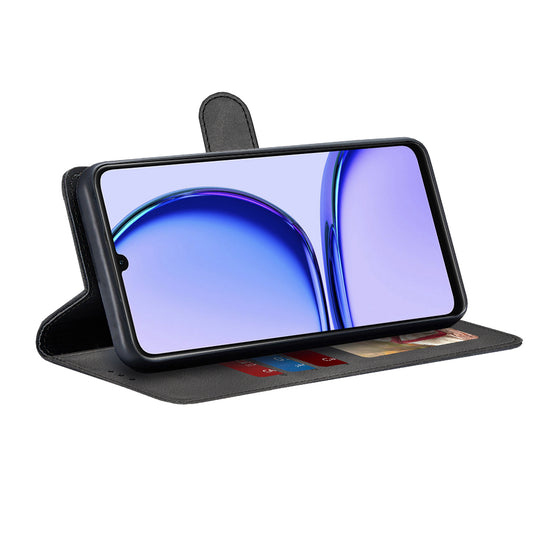 Deksel for Realme C53, Techsuit, Diary Book, svart