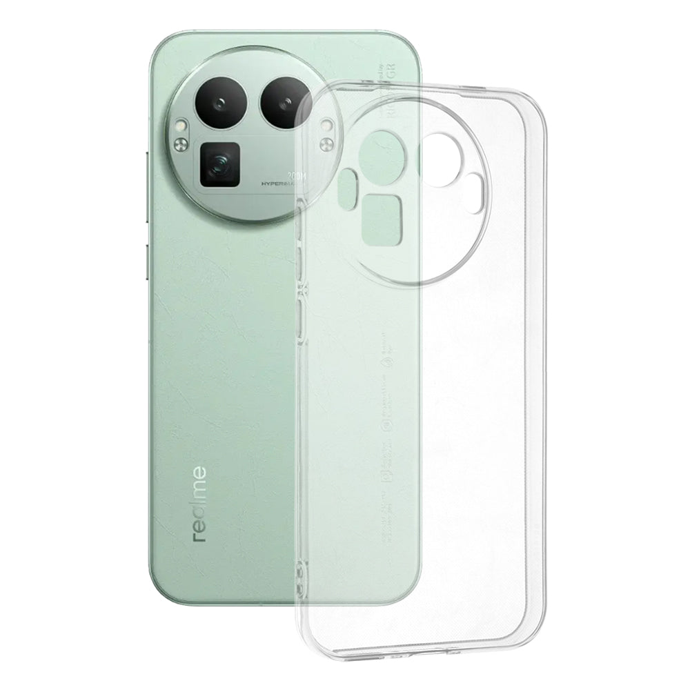 Deksel for Realme GT 8 Pro, Techsuit, Klar (Rundt kamerautskjæring), Gjennomsiktig