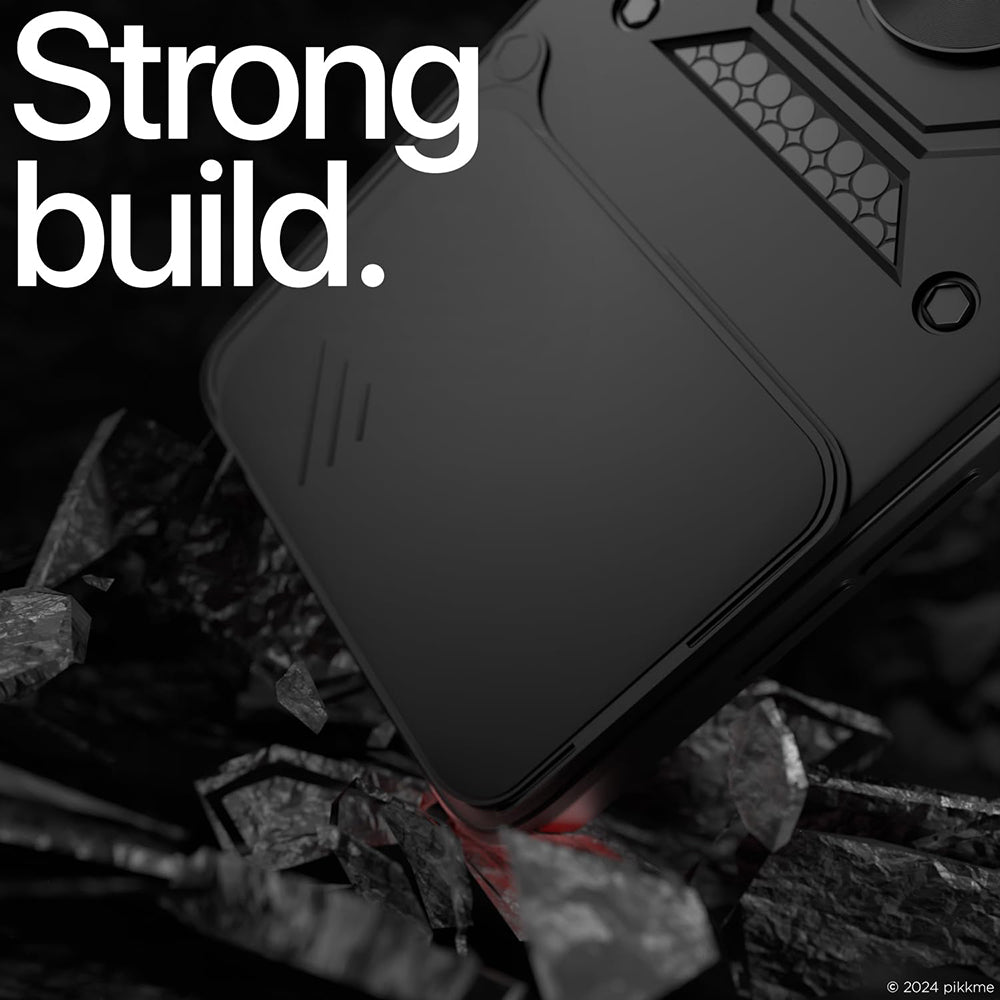 Deksel for Realme Note 70T, Techsuit, CamShield, Svart