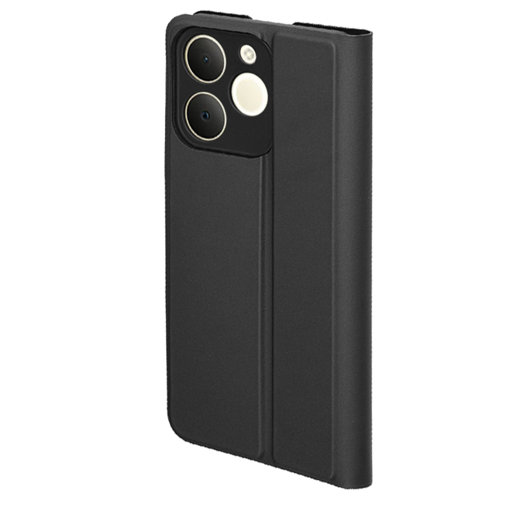 Deksel for Realme Note 70T, Techsuit, Magskin Book, Svart