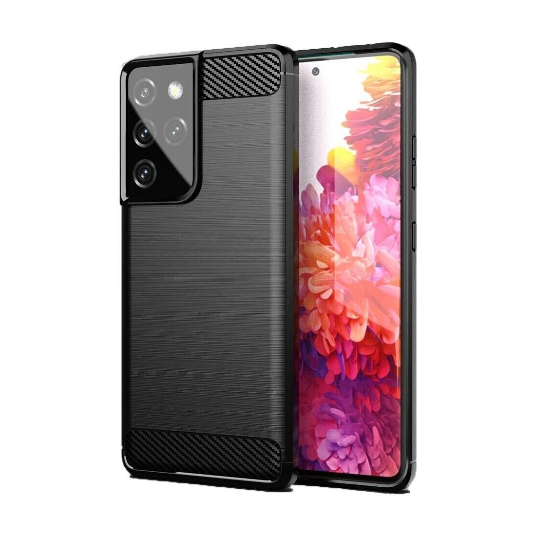 Deksel til Samsung Galaxy A23 5G A236, OEM, Carbon Pro, Svart