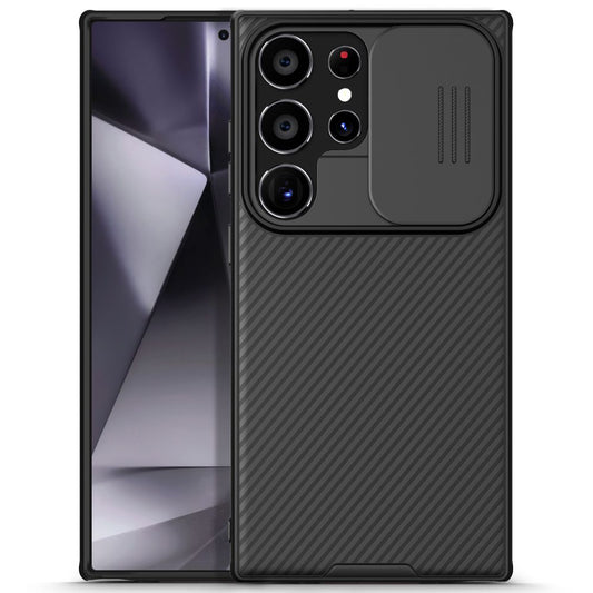 Etui til Samsung Galaxy S24 Ultra S928, Nillkin, CamShield Pro, Svart