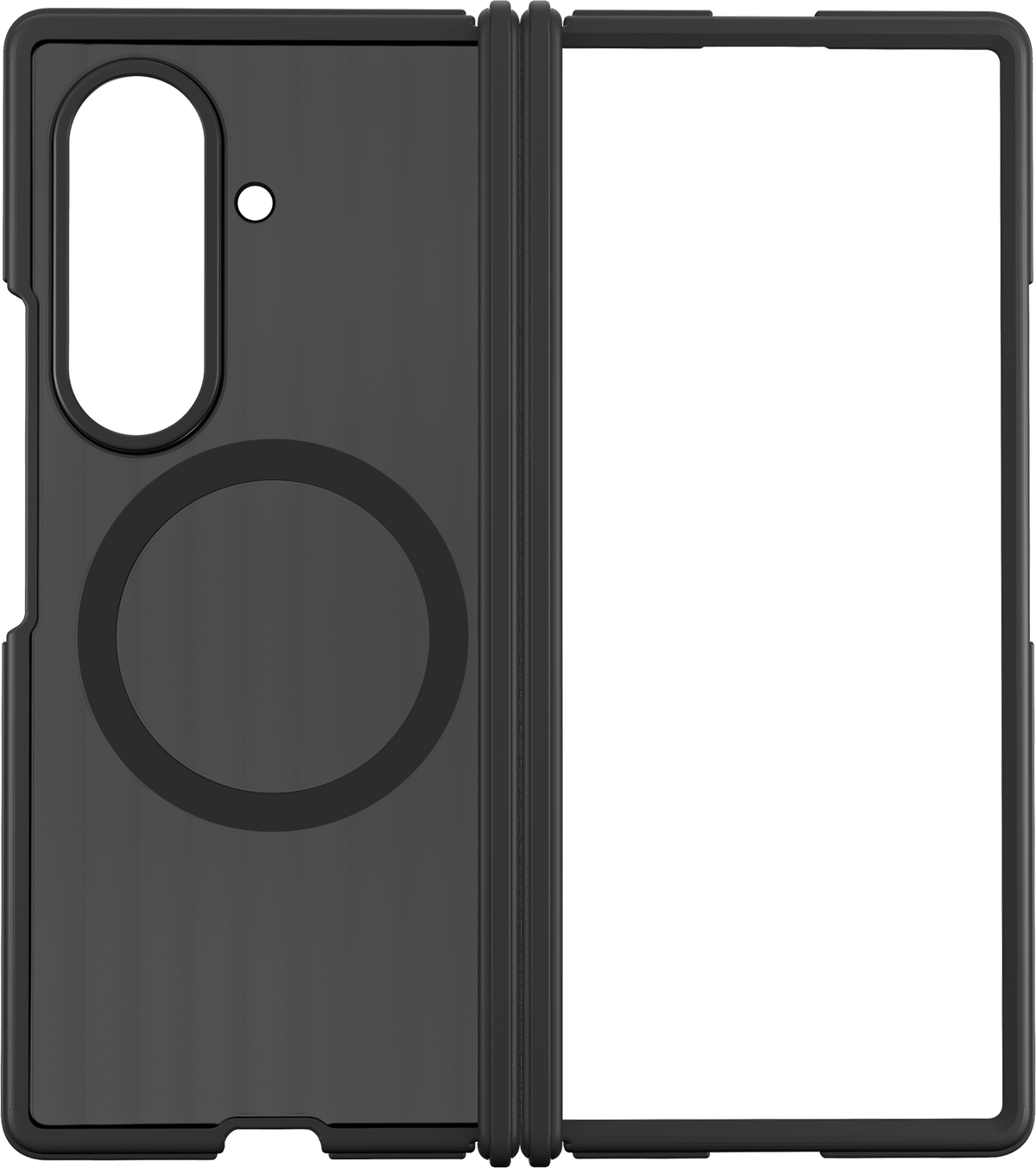 Deksel for Samsung Galaxy Z Fold8 Ultra F976, Hybrid Shield Magnet Case, Svart GP-FPF976YCBBW