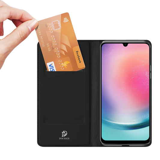 Etui til Samsung Galaxy A25 A256, DUX DUCIS, Skin Pro, Svart