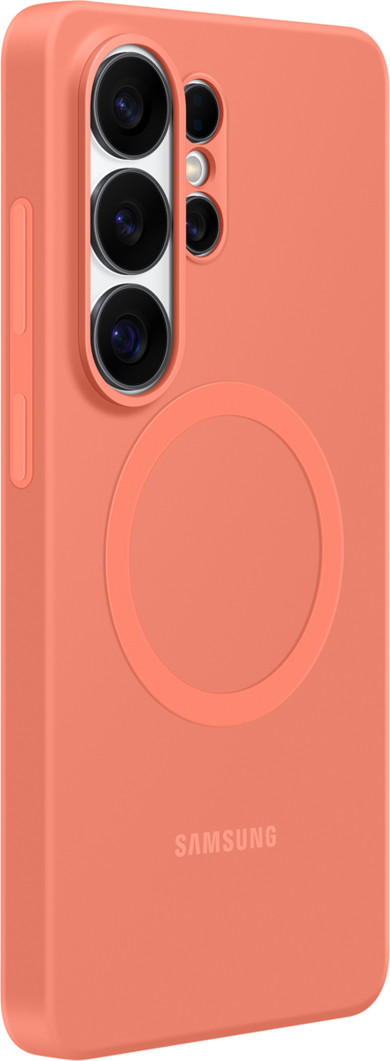 Deksel for Samsung Galaxy S26 Ultra S948, Silicone Magnet Case, Rød EF-ES948COEGWW