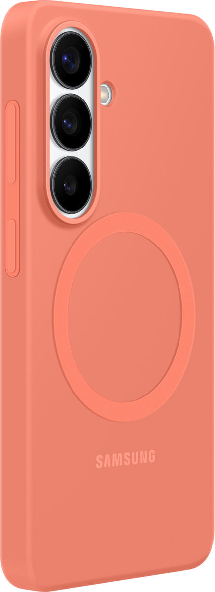 Deksel for Samsung Galaxy S26 S942, Silicone Magnet Case, Rød EF-ES942COEGWW