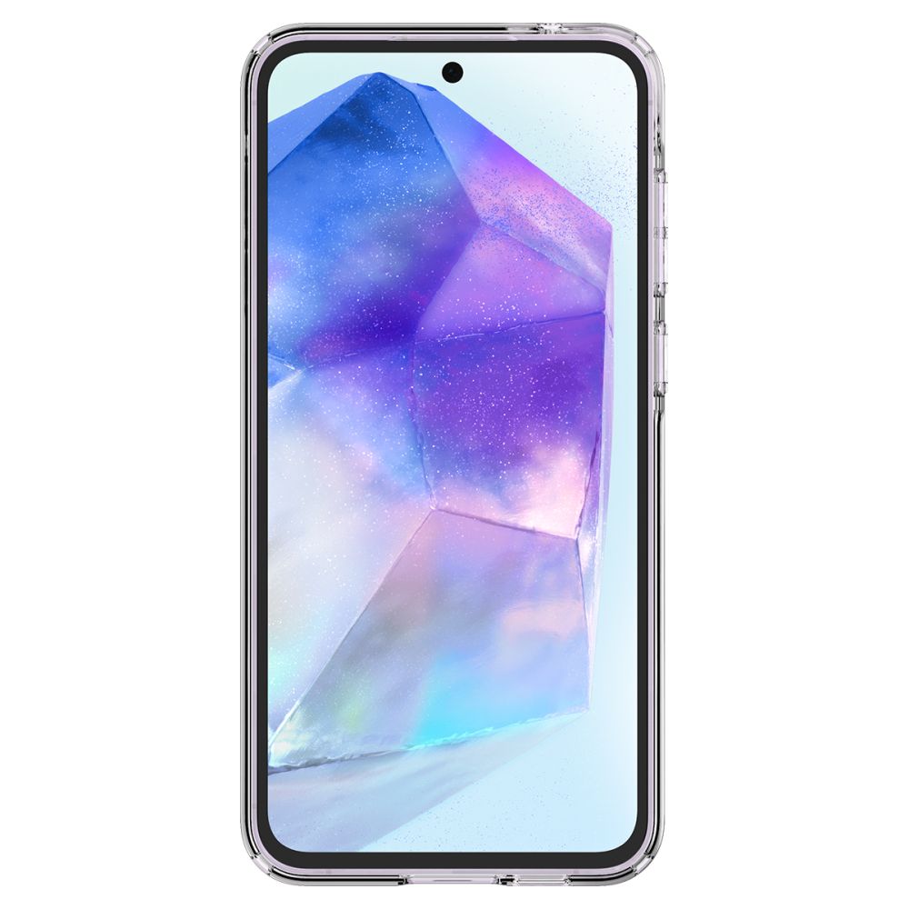 Deksel for Samsung Galaxy A55 5G A556, Spigen, Liquid Crystal, Gjennomsiktig ACS07537
