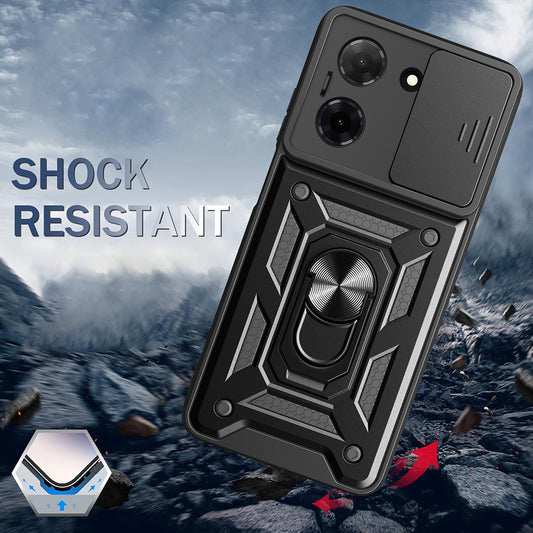 Deksel for Samsung Galaxy S26 Plus S947, Techsuit, CamShield, Svart