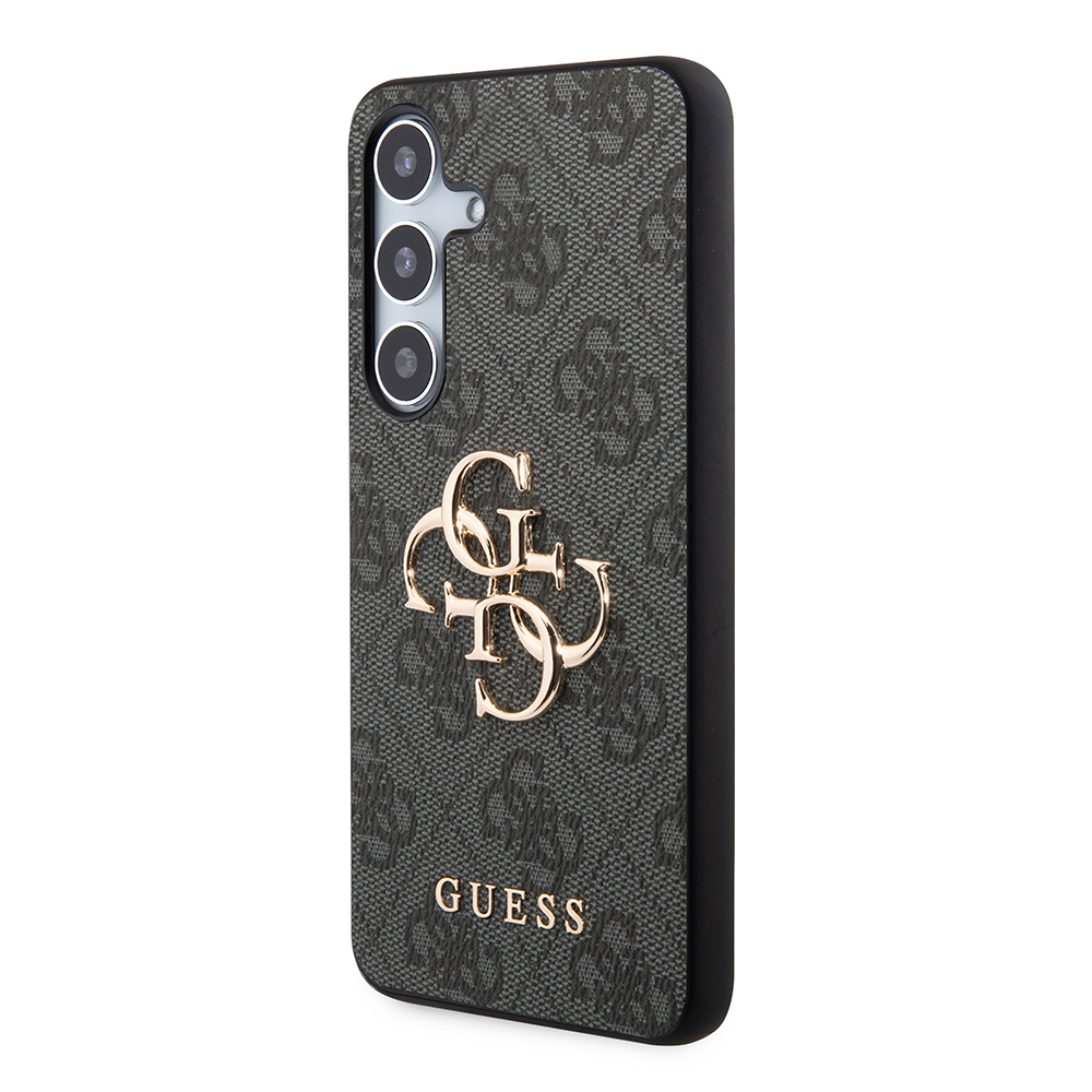 Deksel til Samsung Galaxy S24+ S926, Guess, 4G Big Logo, Svart, Reseglet