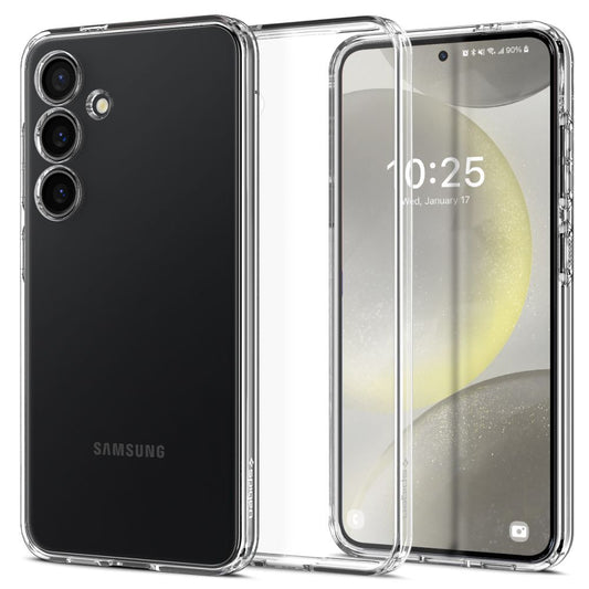 Etui til Samsung Galaxy S24 S921, Spigen, Liquid Crystal, gjennomsiktig