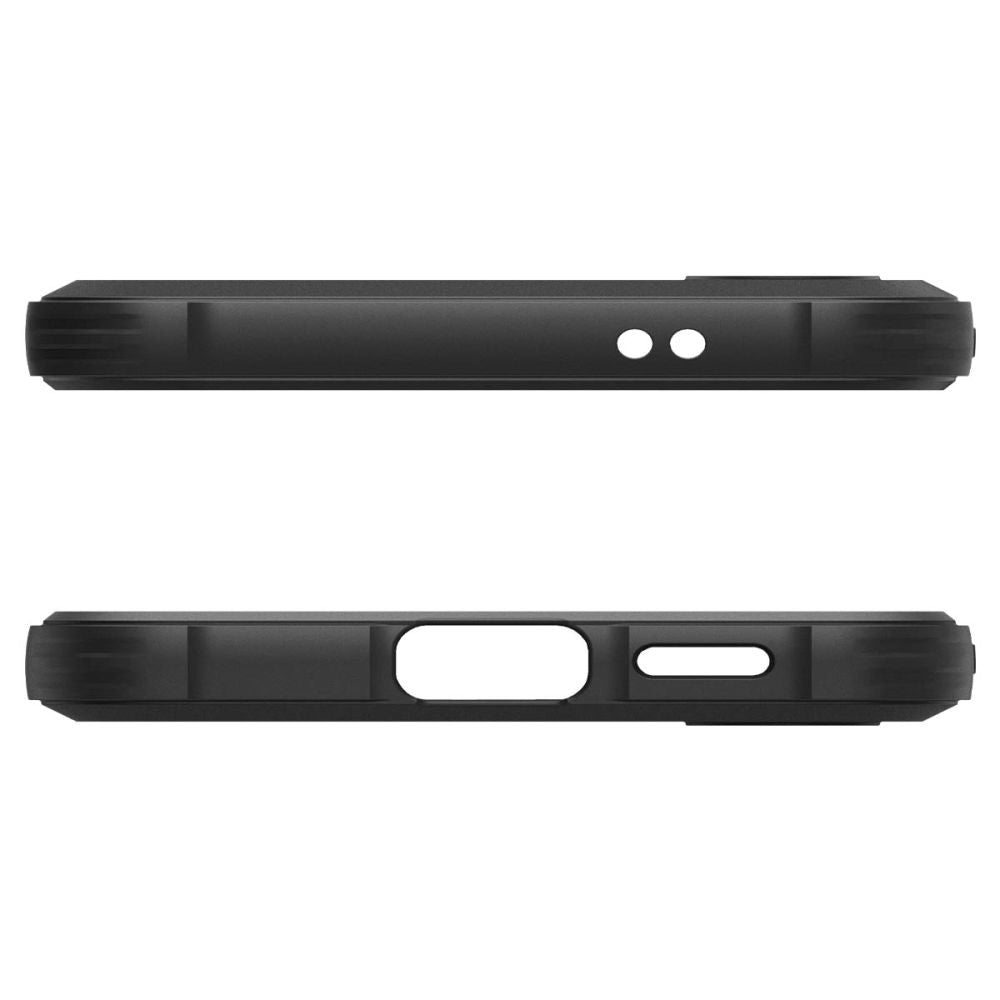 Etui til Samsung Galaxy S24 S921, Spigen, Rugged Armour, svart ACS07346