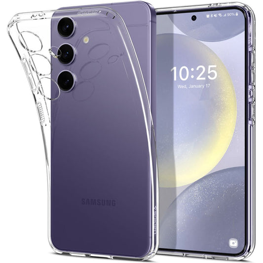 Etui til Samsung Galaxy S24 S921, Spigen, Liquid Crystal, gjennomsiktig