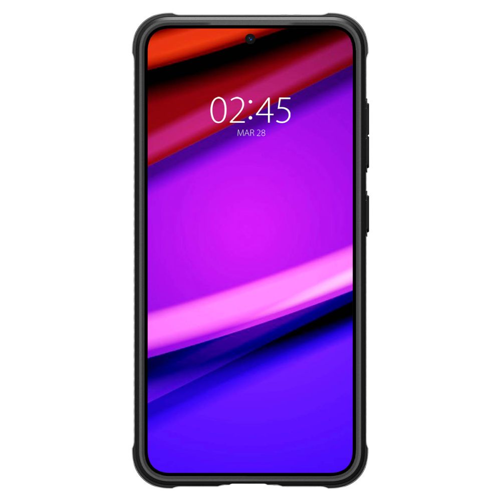 Etui til Samsung Galaxy S24 S921, Spigen, Rugged Armour, svart ACS07346
