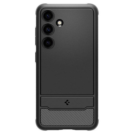 Etui til Samsung Galaxy S24 S921, Spigen, Rugged Armour, svart ACS07346