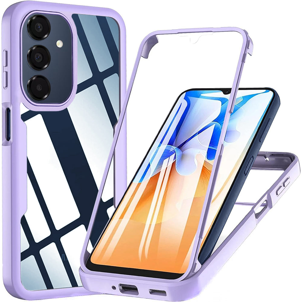 Deksel for Samsung Galaxy A17 5G / A16 5G A166 / A16 4G A165, Techsuit, ColorVerse 360, Lilla