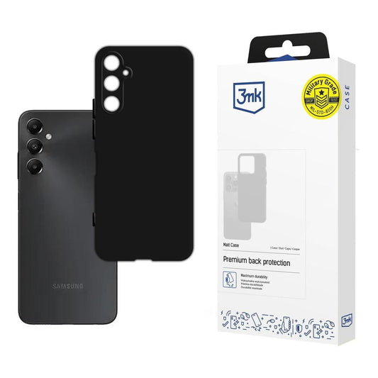 Deksel til Samsung Galaxy A05s A057, 3MK, Matt svart