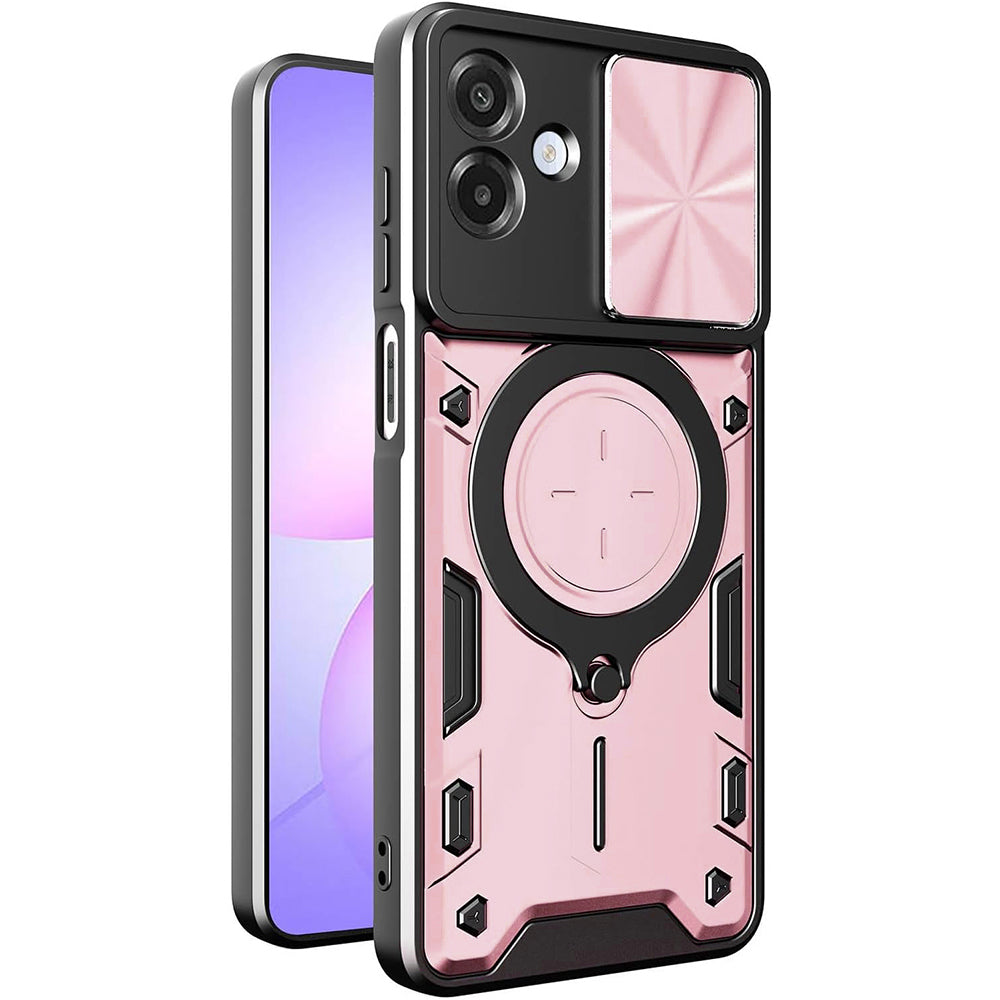 Deksel til Samsung Galaxy A07 4G A075, Techsuit, CamGuard Pro, Rosa