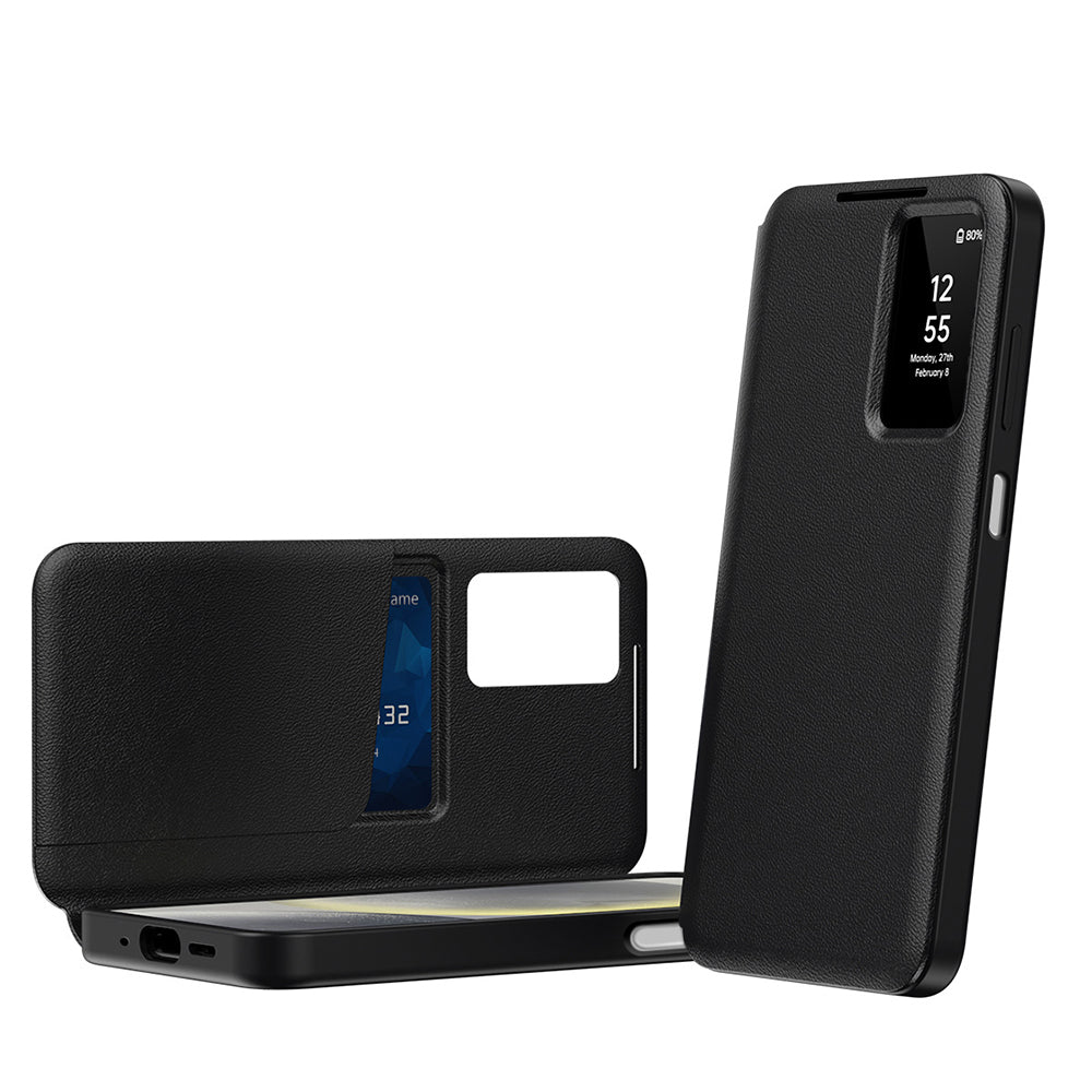 Deksel for Samsung Galaxy A17 4G / A17 5G / A26 A266, Techsuit, SmartView, Svart